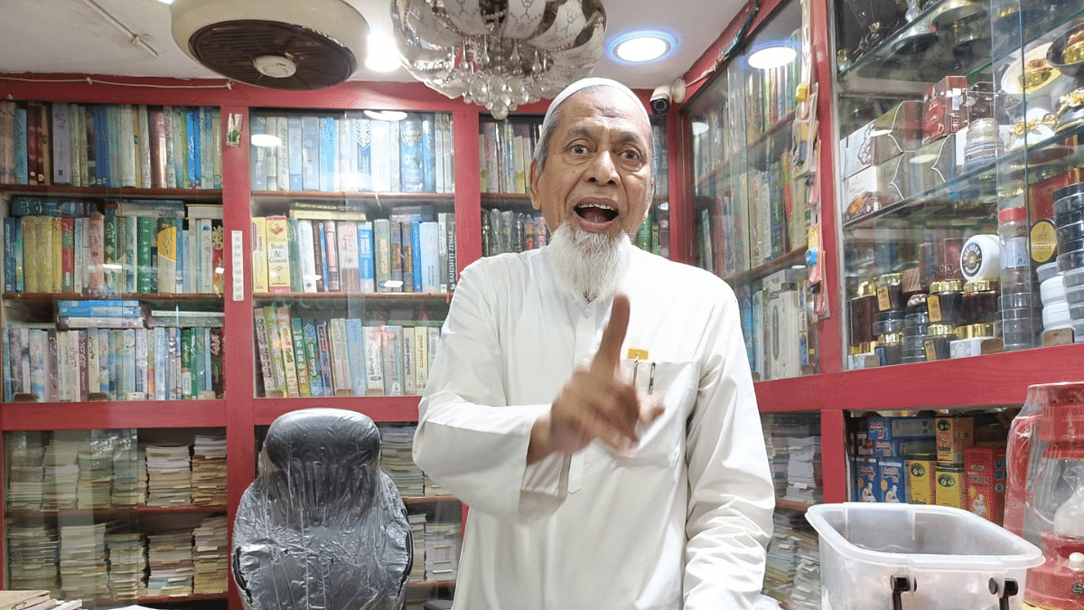 Mohd. Shafiuddin, the proprietor of Al Zaid Fragrance, vouches for secular credentials of Congress | Prasad Nichenametla | ThePrint 