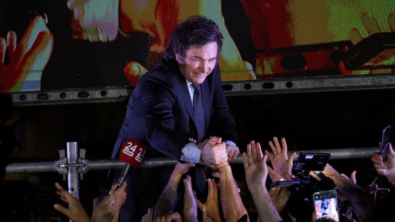Argentina answers economist Javier Milei’s ‘out with political elite’ refrain, elects him president