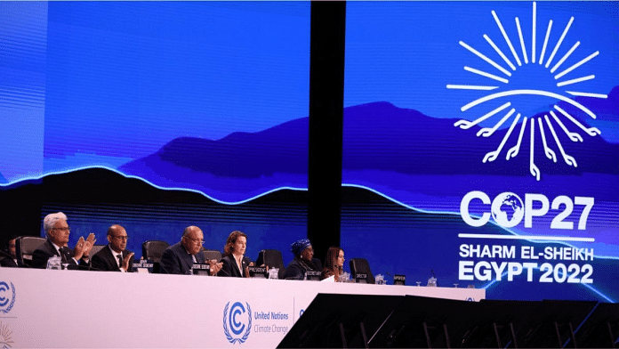 File photo of ministers delivering statements during the closing plenary at the COP27 climate summit in Red Sea resort of Sharm el-Sheikh, Egypt | Representational image| Reuters
