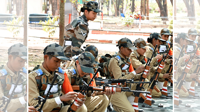File photo of women Agniveer being trained at Corps of Military Police Centre and School (CMP), in Bengaluru | Representational image | ANI