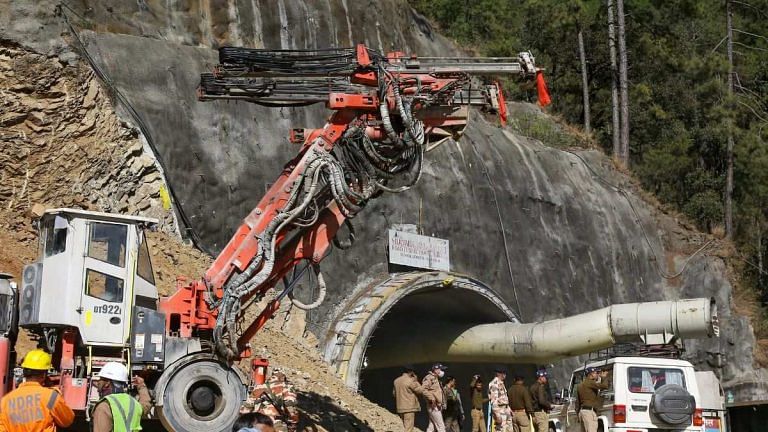 Uttarkashi tunnel collapse: Trapped men sent 1st batch of cooked food, vertical drill machines en route