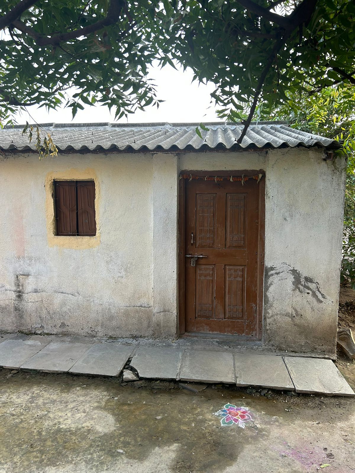 Manoj Jarange-Patil's house in Ankushnagar, Jalna | Photo: Manasi Phadke | ThePrint
