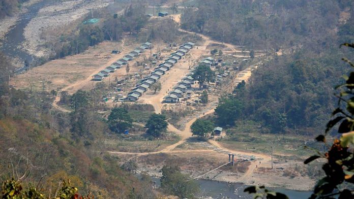 A general view of a camp of the Myanmar ethnic rebel group Chin National Front is seen on the Myanmar side of the India-Myanmar border | Reuters file photo