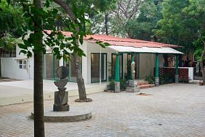 Golden Oriole Activity Centre, Chennai, 2018, Image courtesy of Cholamandal Artists' Village & Google Arts and Culture 
