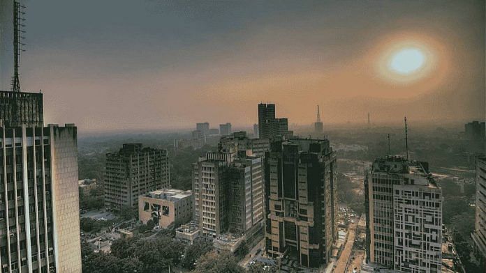 Representational photo of the Delhi skyline | Commons