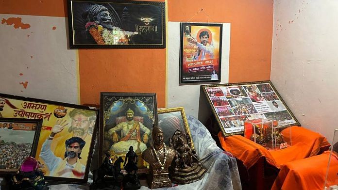 Inside Manoj Jarange-Patil's house | Photo: Manasi Phadke | ThePrint