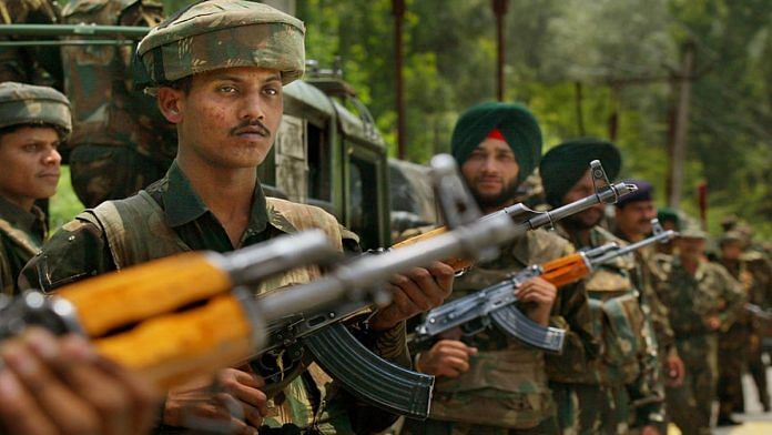 A file image of Indian Army personnel | Representational image| Paula Bronstein/Getty Images