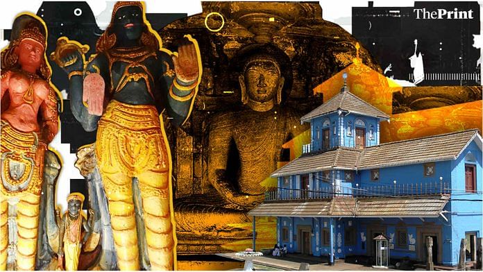 Vishnu in Sri Lanka