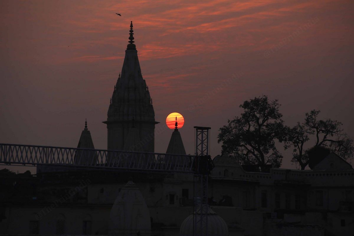 A view of Ram Ki Pedi at the evening | Photo: Praveen Jain | ThePrint