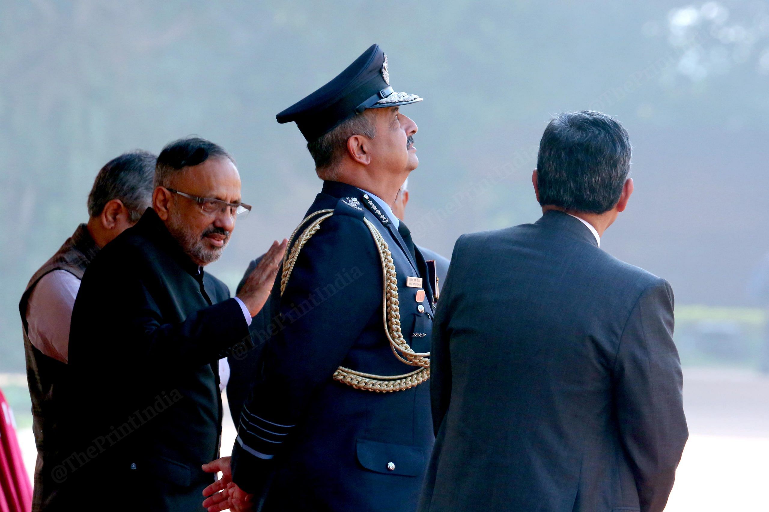 Air Chief Marshal V.R. Chaudhari at Rashtrapati Bhavan | Praveen Jain | ThePrint
