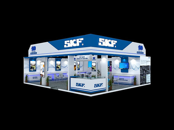 SKF India Showcases Innovative Solutions at Paperex 2023