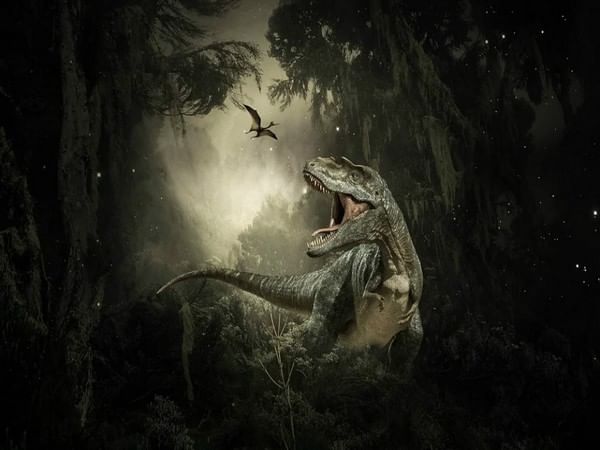 Researchers find a tyrannosaur's last meal perfectly preserved inside its stomach cavity