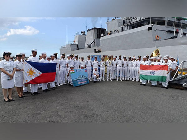 Indian warship INS Kadmatt docks in Manila port to bolster India-Philippines maritime cooperation