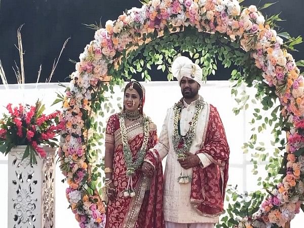 TV producer Prateek Sharma ties the knot with Ruchika Mishra in Indore 