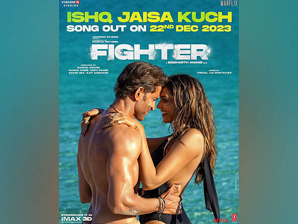 Fighter: A look at Hrithik, Deepika's electrifying chemistry in 'Ishq Jaisa Kuch' song's poster