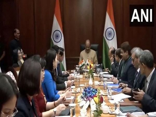 Lok Sabha Speaker Om Birla meets Vietnam-India Parliamentary Friendship Group