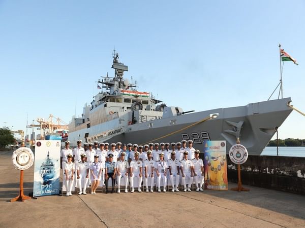 Indian Navy Chief Admiral R Hari Kumar visits INS Kadmatt in Thailand