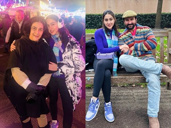 Sara Ali Khan misses brother Ibrahim as she celebrates Christmas with father Saif, mother Amrita