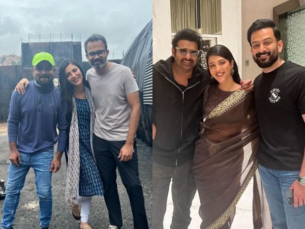 Shruti Haasan shares unseen photos, videos from sets of 'Salaar'