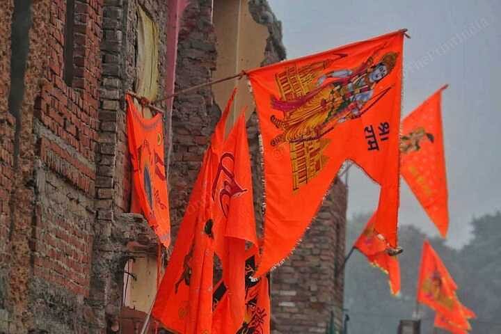 Saffron flags flutter in every corner of the city | Praveen Jain | ThePrint