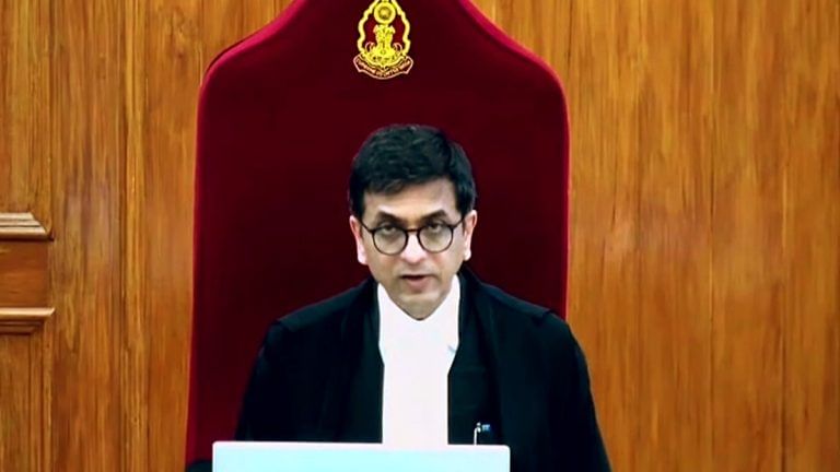 DY Chandrachud ceded control to the govt. It took over judicial appointment process