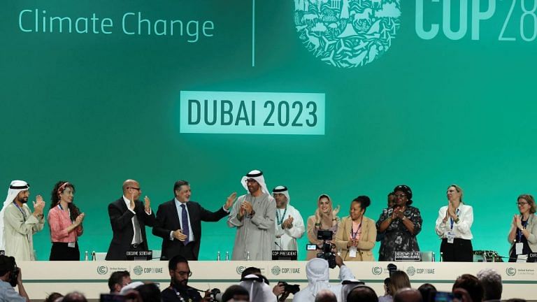 200 countries adopt ‘historic’ COP28 deal calling for transition away from fossil fuels for 1st time