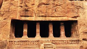 Cave 2, Badami Caves, Photographer: Paneer06, Karnataka, India, 6th century–7th century, Photographed: 2017 | Image courtesy of Wikimedia Commons.