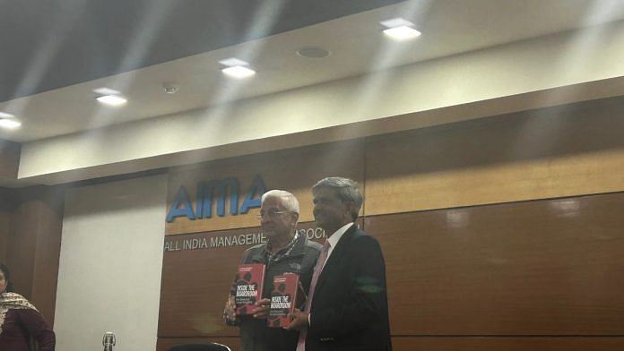 R Gopalakrishnan releases his book, Inside the Boardroom, in Delhi | Zenaira Bakhsh