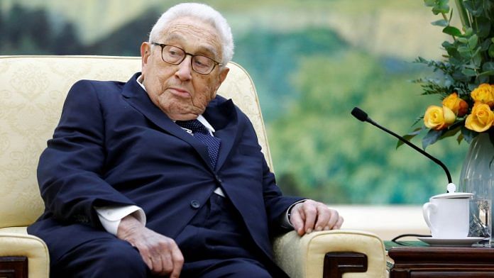 File photo of former US Secretary of State Henry Kissinger | Reuters/Thomas Peter