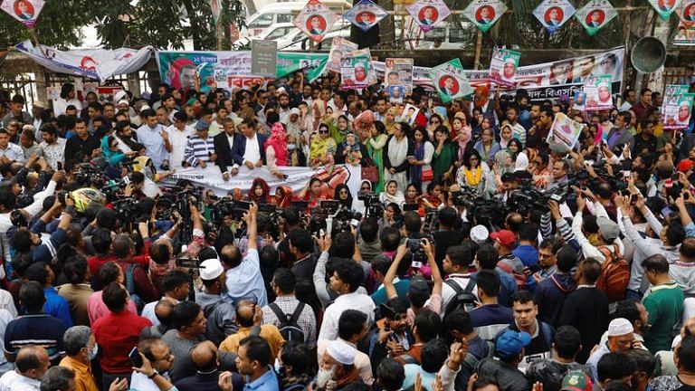 Bangladesh’s main opposition party calls for boycott of Jan election, demands Hasina to step down
