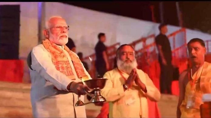A still from the video song 'Phir Aayega Modi'.