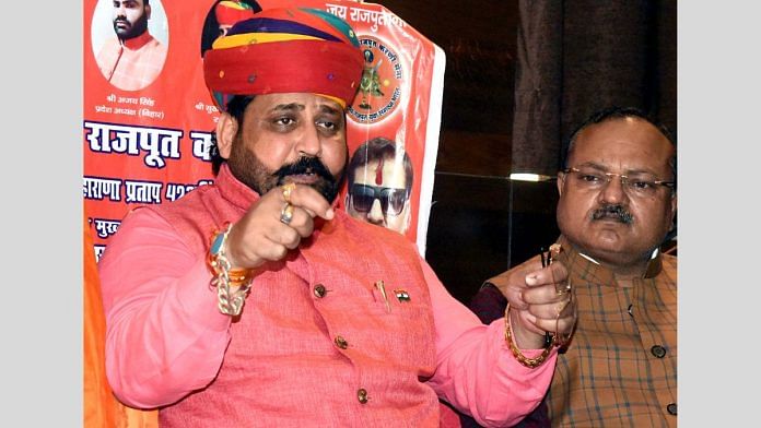 Rajput Karni Sena president Sukhdev Singh Gogamedi | File Photo: ANI