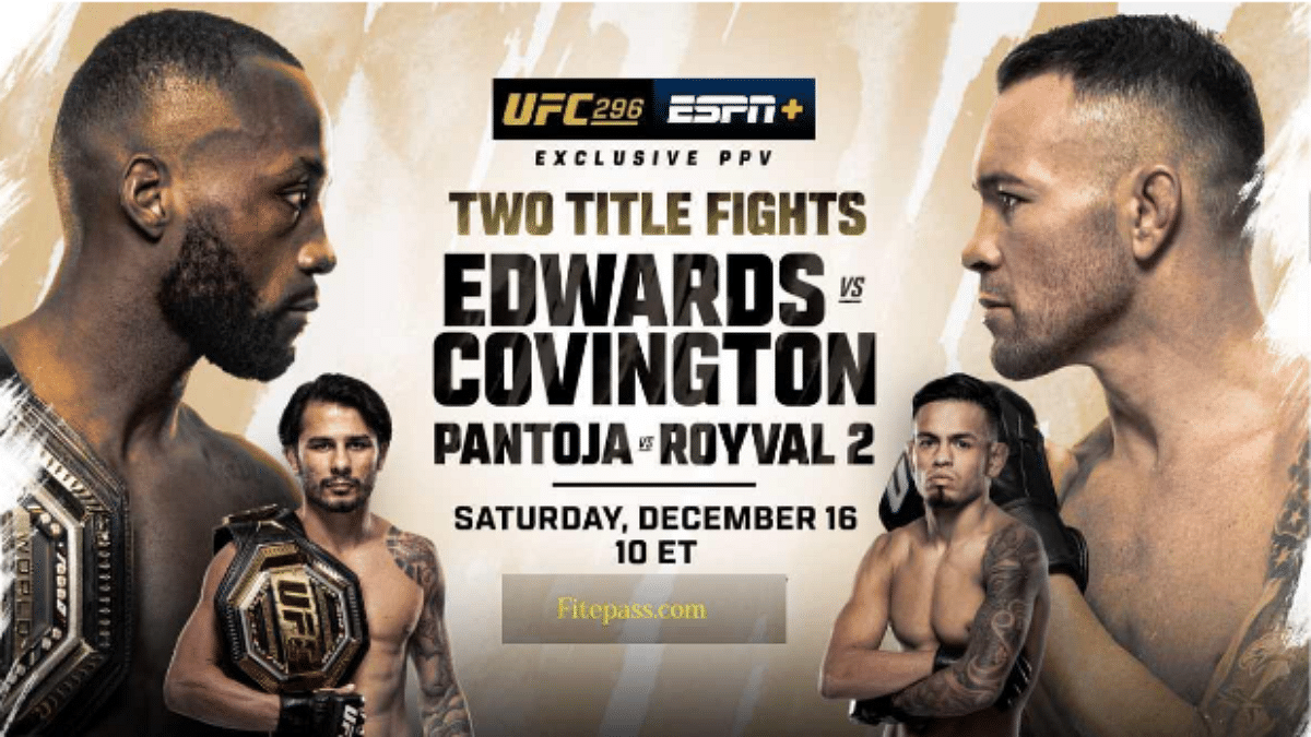UFC 296, Edwards vs Covington free stream: how to watch, Pantoja vs Royval co-main, fight card