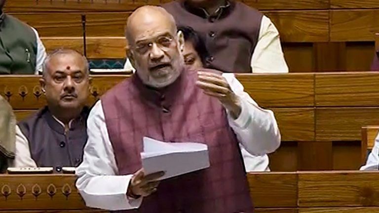 Taking Kashmir to UN, 1948 ceasefire with Pakistan — Amit Shah lists ‘Nehru’s historic blunders’ in LS