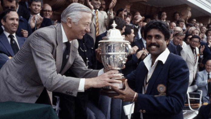 Before he led India to the historic World Cup win in 1983, Kapil Dev's heroic knock of 175 not out against Zimbabwe in a league match had lighted the tournament that year | Pic credit: X/@BCCI