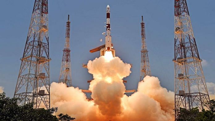 File photo of the launch of Aditya-L1 | ANI