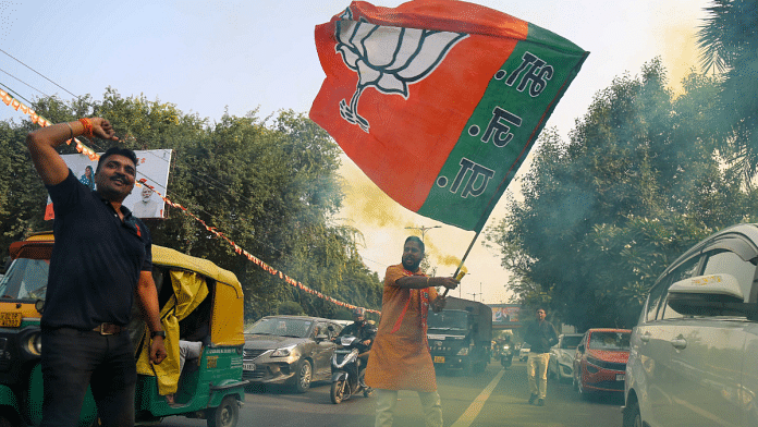 Bjp Sweeps Heartland In Rajasthan Mp And Chhattisgarh Consolation Prize For Congress In Telangana