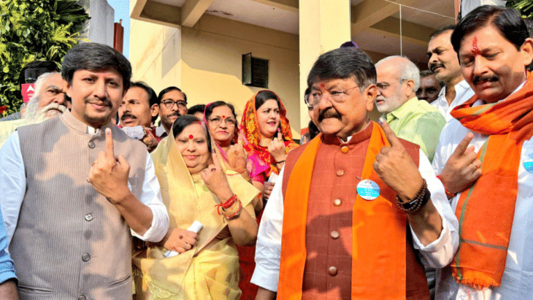 In MP’s Indore-1, BJP national general secy Kailash Vijayvargiya wins by over 57,000 votes