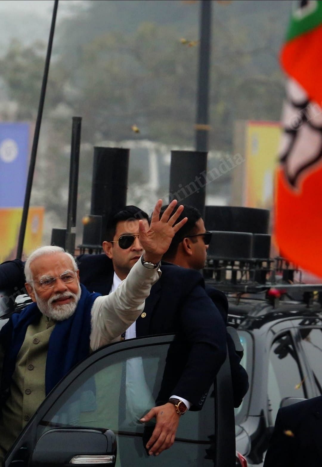PM Modi also inaugurated the city’s redeveloped railway station, the Ayodhya Dham Junction, and flagged off eight new trains | Praveen Jain | ThePrint