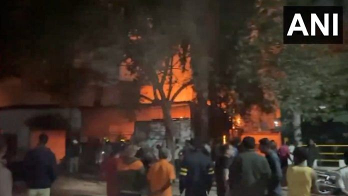Visual from the spot | Image via X:@ANI