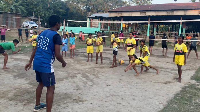 Volleyball in Assam