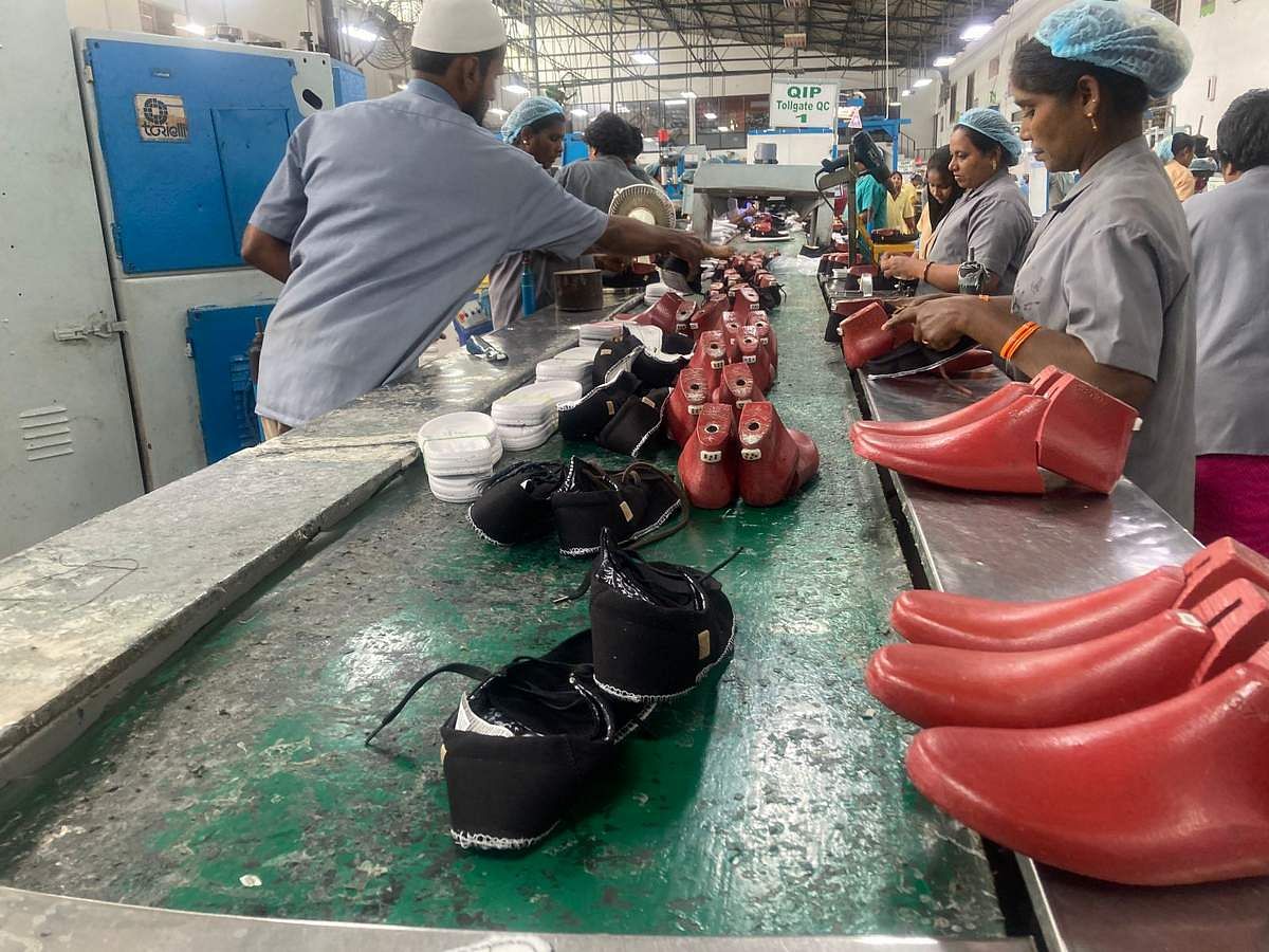 Adidas china outlet production line