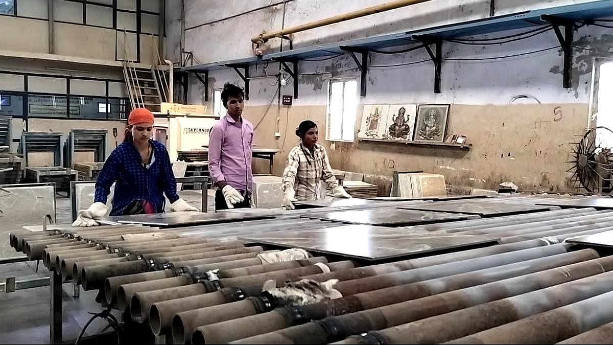 Morbi Gujarat ceramics tile industry China competition
