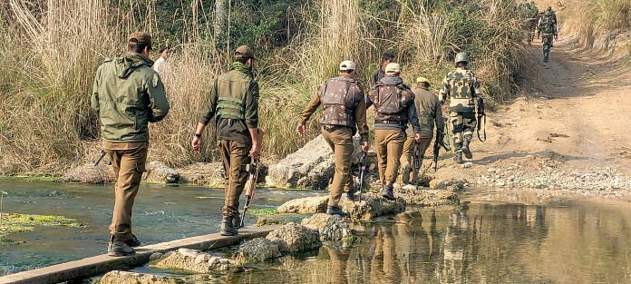 Jammu and Kashmir Police's Special Operations Group (SOG) and Border Security Force (BSF) personnel conduct joint search operations in several villages along the International Border (IB) in Samba | ANI File Photo