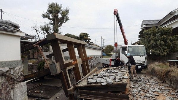 Death toll from 7.5-magnitude earthquake in Japan rises to 57