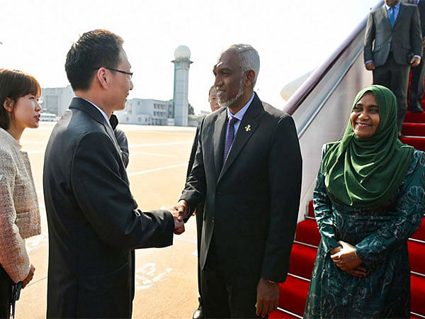 Maldives President Mohamed Muizzu arrives in China on 5-day State visit