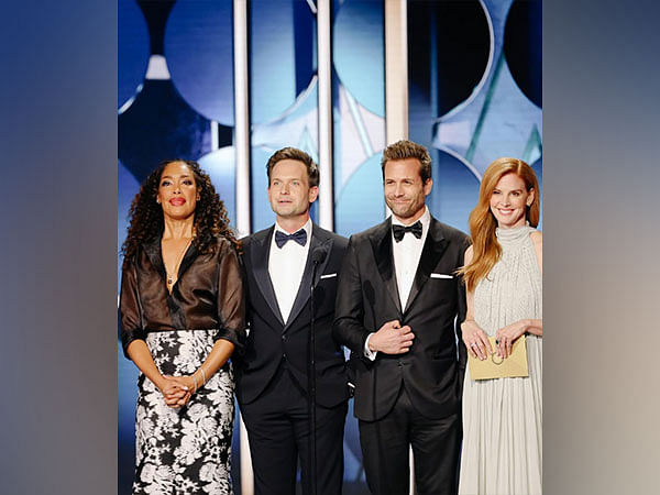 Suits' Cast Reunites at Golden Globes: Photos