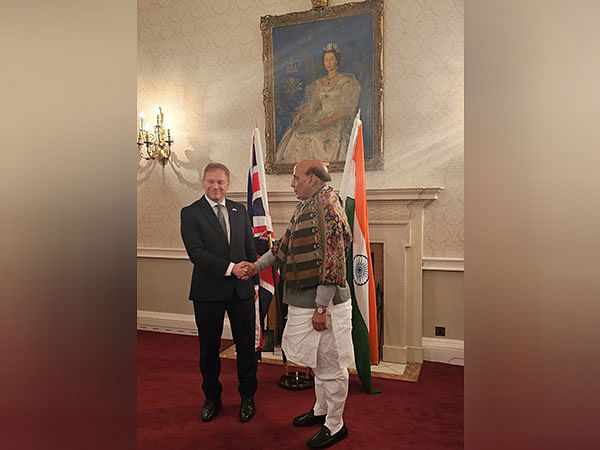 Defence Minister Rajnath Singh holds bilateral meeting with UK counterpart, discusses defence cooperation, security 