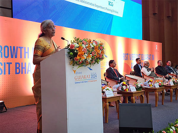 Gujarat becoming growth engine as India vouches to become developed nation: Nirmala Sitharaman