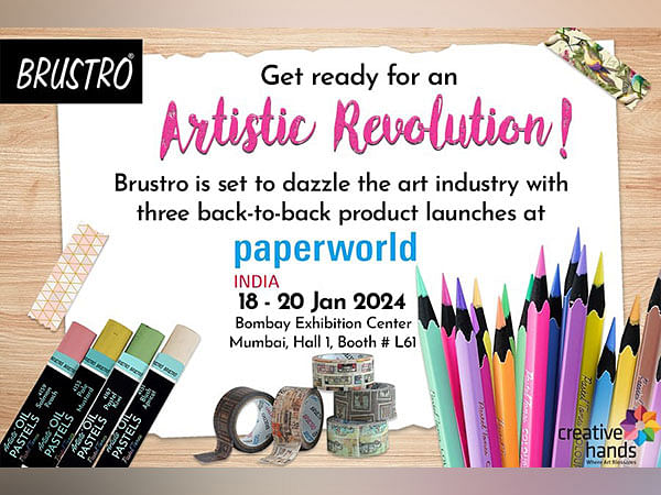 Brustro Is Set To Dazzle Paperworld 2024- Mumbai With Three Exclusive ...